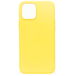 Задняя накладка для iPhone 13 Pro Max желтая Nano силикон - Цифрус