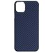 Задняя накладка для iPhone 13 Pro синий K-DOO Kevlar карбон - Цифрус