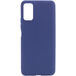 Задняя накладка для Samsung Galaxy M52 синяя Nano силикон - Цифрус