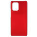 Задняя накладка для Samsung Galaxy Note 10 Lite/A81 красная силикон - Цифрус