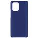 Задняя накладка для Samsung Galaxy Note 10 Lite/A81 синяя силикон - Цифрус