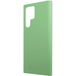 Задняя накладка для Samsung Galaxy S22 Ultra зеленая Nano силикон - Цифрус