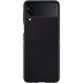 Задняя накладка для Samsung Galaxy Z Flip 3 Leather Cover чёрный (EF-VF711LBEGRU) - Цифрус