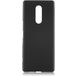 Задняя накладка для Sony Xperia 1/XZ4 черная силикон - Цифрус