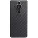 Задняя накладка для Sony Xperia Pro-I черная карбон из углеродного волокна - Цифрус