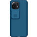 Задняя накладка для Xiaomi 11 Lite/Lite NE синяя Nillkin со шторкой для камеры - Цифрус